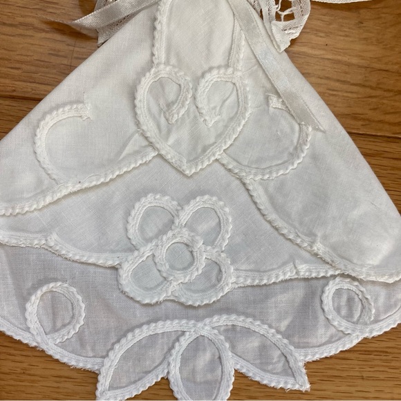 NWOT Battenburg lace angels. 100% cotton. - Picture 7 of 7